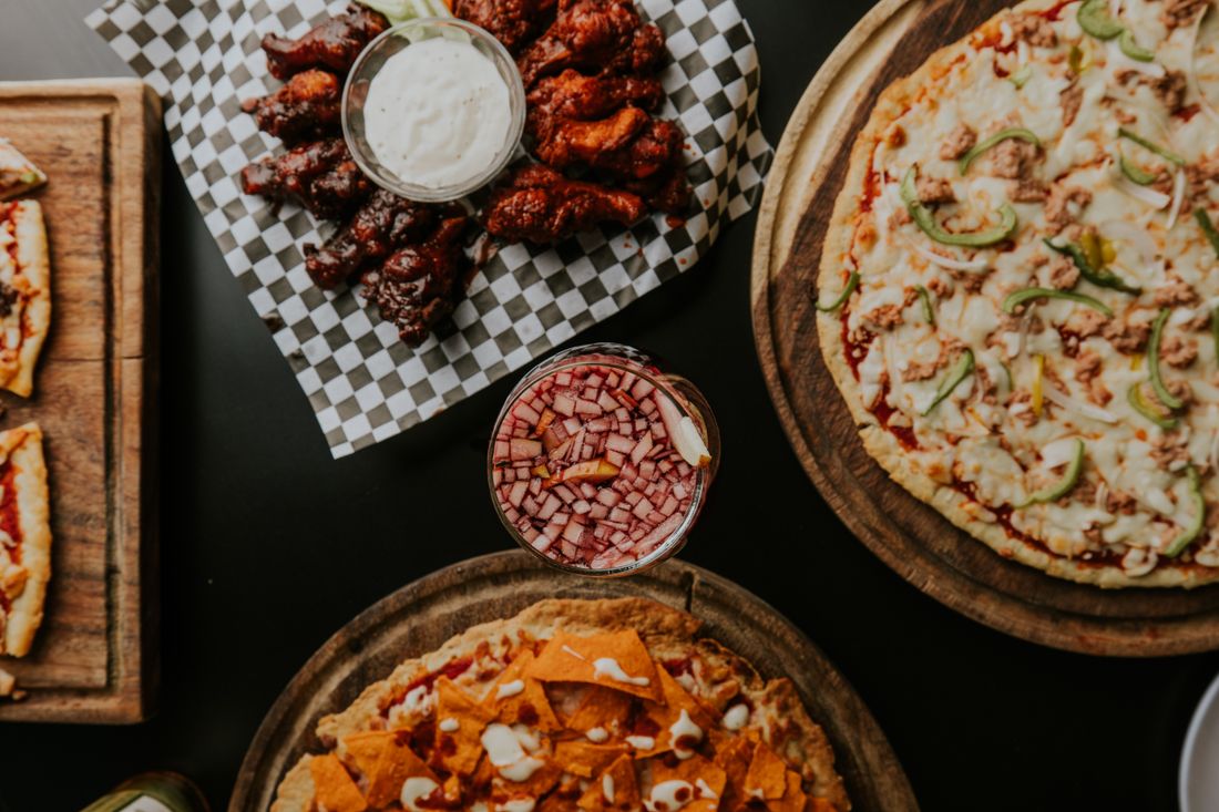 Kycklingpizzor